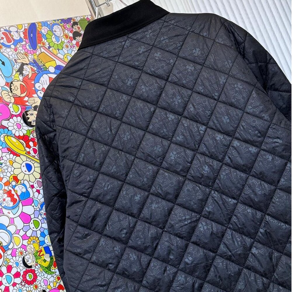 Chrome Hearts Men's Lapel Puffer Jacket - Picture 5 of 9